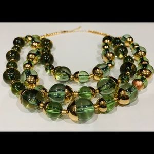 Beaded Statement Necklace